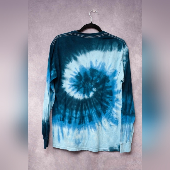 Lot of 2 longsleeve tie dye shirts size Medium on color tone shirts - Picture 3 of 6